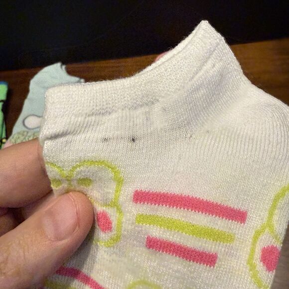 Sanrio Character Ankle Socks Bundle - 6 Pair Mixed Lot - Kawaii 2024 Collection - Picture 3 of 4